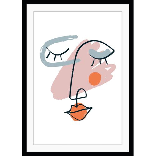 4049009891482 - Bild QUEENCE Marina Bilder Gr B H 30 cm x 40 cm Wandbild Abstrakt Hochformat bunt (rosa babyblau orange) Kunstdrucke Gesicht gerahmt Figuren Abstrakt 4049009891482 - Bild QUEENCE Marina Bilder Gr B H 30 cm x 40 cm Wandbild Abstrakt Hochformat bunt (rosa babyblau orange) Kunstdrucke Gesicht gerahmt Figuren Abstrakt
