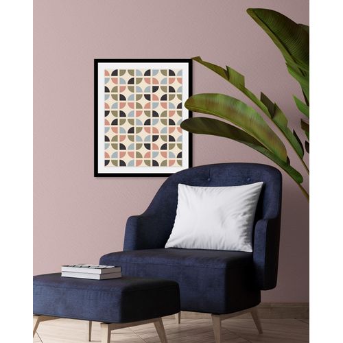 4049009847410 - Bild QUEENCE Edgard Bilder Gr B H 30 cm x 40 cm Wandbild Abstrakt Hochformat 1 St bunt Bild Kunstdruck Bilder mit Rahmen