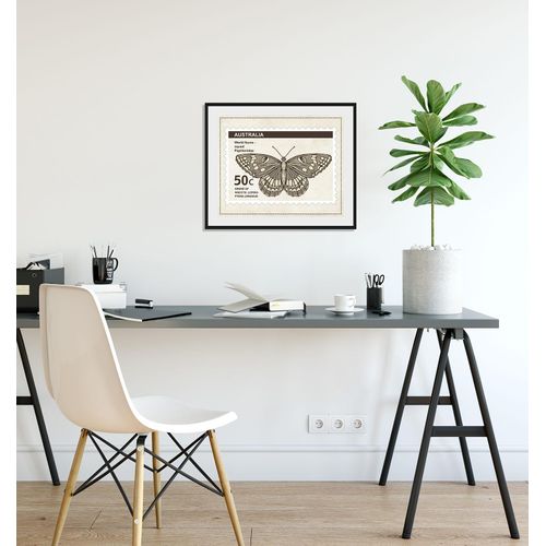 4049009843313 - Bild QUEENCE 50c Bilder Gr B H 50 cm x 40 cm Wandbild Schmetterlinge Querformat 1 St braun Bild Kunstdruck Bilder mit Rahmen 4049009843313 - Bild QUEENCE 50c Bilder Gr B H 50 cm x 40 cm Wandbild Schmetterlinge Querformat 1 St braun Bild Kunstdruck Bilder mit Rahmen