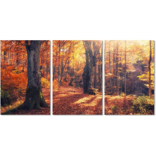 4047809885861 - Acrylglasbild »Herbstwald 3-teilig« Wald-Waldbilder-Bäume-Baum-Baumbilder-Sonnenaufgang & -untergang-Spa-Spa Bilder (1 St) Fine Art-Print in Galeriequalität 4047809885861 - Acrylglasbild »Herbstwald 3-teilig« Wald-Waldbilder-Bäume-Baum-Baumbilder-Sonnenaufgang & -untergang-Spa-Spa Bilder (1 St) Fine Art-Print in Galeriequalität