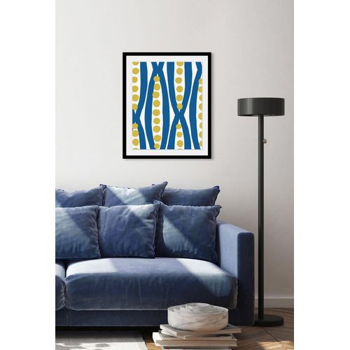 4049009847090 - Bild QUEENCE Newsha Bilder Gr B H 40 cm x 50 cm Wandbild Abstrakt Hochformat 1 St blau Bild Kunstdruck Bilder mit Rahmen 4049009847090 - Bild QUEENCE Newsha Bilder Gr B H 40 cm x 50 cm Wandbild Abstrakt Hochformat 1 St blau Bild Kunstdruck Bilder mit Rahmen