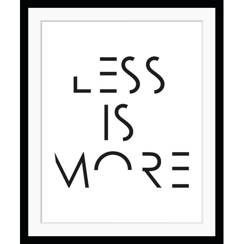 4049009891017 - Bild QUEENCE LESS IS MORE Bilder Gr B H 40 cm x 50 cm Wandbild Buchstaben Hochformat schwarz-weiß (weiß schwarz) Kunstdrucke Schriftzug gerahmt 4049009891017 - Bild QUEENCE LESS IS MORE Bilder Gr B H 40 cm x 50 cm Wandbild Buchstaben Hochformat schwarz-weiß (weiß schwarz) Kunstdrucke Schriftzug gerahmt