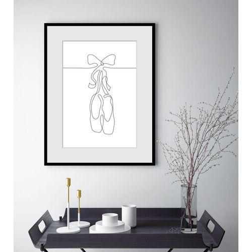 4049009840770 - Bild QUEENCE Prima Ballerina Bilder Gr B H 50 cm x 70 cm Wandbild Hochformat 1 St weiß Bild Kunstdruck Bilder mit Rahmen 4049009840770 - Bild QUEENCE Prima Ballerina Bilder Gr B H 50 cm x 70 cm Wandbild Hochformat 1 St weiß Bild Kunstdruck Bilder mit Rahmen