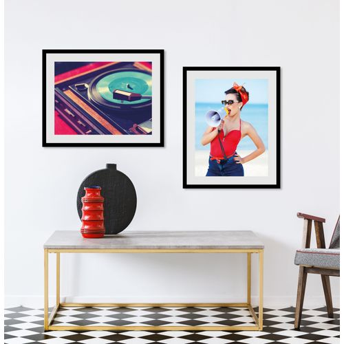 4049009836797 - Bild QUEENCE DJ Bilder Gr B H 50 cm x 40 cm Wandbild Querformat 1 St grün Bild Kunstdruck Bilder mit Rahmen 4049009836797 - Bild QUEENCE DJ Bilder Gr B H 50 cm x 40 cm Wandbild Querformat 1 St grün Bild Kunstdruck Bilder mit Rahmen
