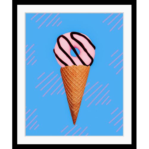 4049009894896 - Bild QUEENCE Miriam Bilder Gr B H 30 cm x 40 cm Wandbild Eis Hochformat bunt (blau rosa braun) Kunstdrucke Eis Donut gerahmt 4049009894896 - Bild QUEENCE Miriam Bilder Gr B H 30 cm x 40 cm Wandbild Eis Hochformat bunt (blau rosa braun) Kunstdrucke Eis Donut gerahmt