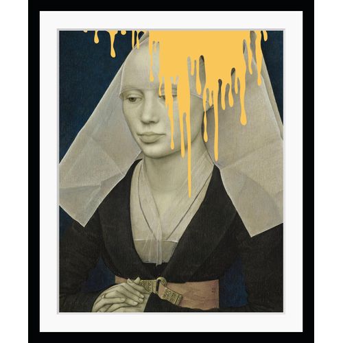 4049009883227 - Bild »Amelia mit Farbklecks« Frau-Historische Persönlichkeiten-Bilder von Frauen-Kunst-Gemälde HD Premium Poster-Druck inkl Holzrahmen 4049009883227 - Bild »Amelia mit Farbklecks« Frau-Historische Persönlichkeiten-Bilder von Frauen-Kunst-Gemälde HD Premium Poster-Druck inkl Holzrahmen