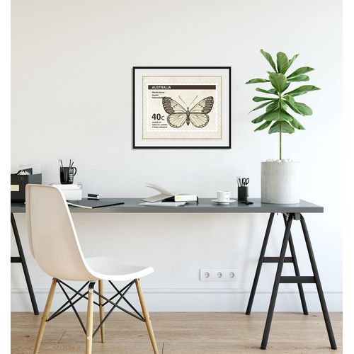 4049009843245 - Bild QUEENCE 40c Bilder Gr B H 40 cm x 30 cm Wandbild Schmetterlinge Querformat 1 St braun Bild Kunstdruck Bilder mit Rahmen 4049009843245 - Bild QUEENCE 40c Bilder Gr B H 40 cm x 30 cm Wandbild Schmetterlinge Querformat 1 St braun Bild Kunstdruck Bilder mit Rahmen