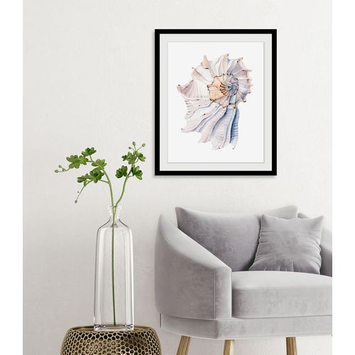4049009845898 - Bild QUEENCE Aaron Bilder Gr B H 40 cm x 50 cm Wandbild Meer Hochformat 1 St beige (natur) Bild Kunstdruck Bilder mit Rahmen