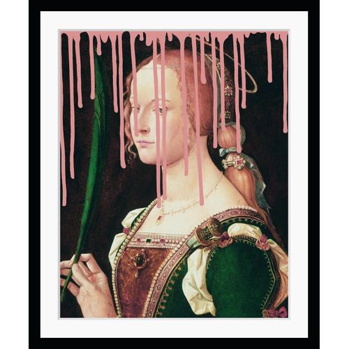 4049009890560 - Bild QUEENCE Malin Bilder Gr B H 30 cm x 40 cm Wandbild Frau Hochformat rosa (rosa grün) Kunstdrucke Kleid gerahmt Frau Farbklecks Mittelalter 4049009890560 - Bild QUEENCE Malin Bilder Gr B H 30 cm x 40 cm Wandbild Frau Hochformat rosa (rosa grün) Kunstdrucke Kleid gerahmt Frau Farbklecks Mittelalter