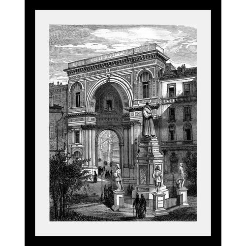 4049009069324 - Bild »Gemälde« Schwarz-Weiss-Historische Persönlichkeiten-Gebäude-Gemälde-Kunst HD Premium Poster-Druck inkl Holzrahmen 4049009069324 - Bild »Gemälde« Schwarz-Weiss-Historische Persönlichkeiten-Gebäude-Gemälde-Kunst HD Premium Poster-Druck inkl Holzrahmen
