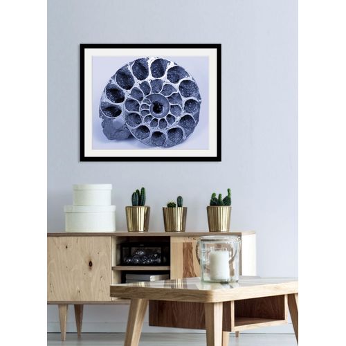 4049009845430 - Bild QUEENCE Christoph Bilder Gr B H 40 cm x 30 cm Wandbild Meer Querformat 1 St blau Bild Kunstdruck Bilder mit Rahmen