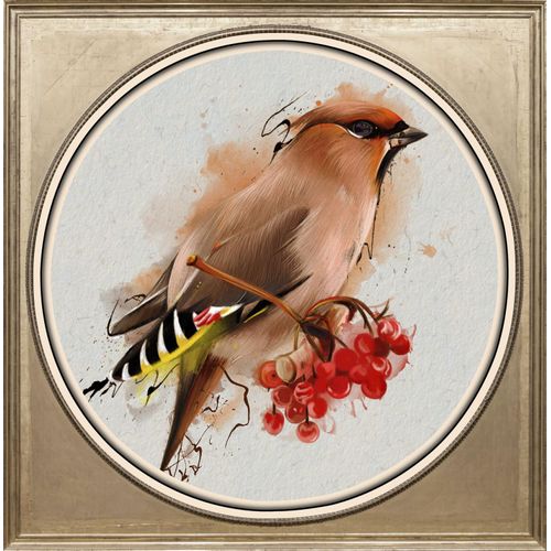 4049009097938 - Acrylglasbild »Vogel« Kunst-Vögel-Vogelbilder-Blumen-Blumenbilder-Gemälde Fine Art-Print in Galeriequalität