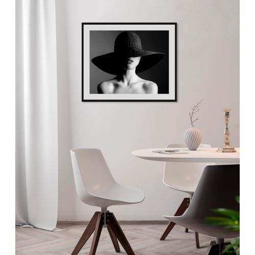 4049009843078 - Bild QUEENCE Lara Bilder Gr B H 50 cm x 40 cm Wandbild Frau Querformat 1 St schwarz Bild Kunstdruck Bilder mit Rahmen