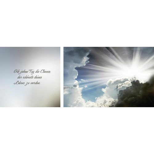 4049009352570 - Leinwandbild »Schönste Tag des Lebens« Himmel-Himmelsbilder-Kunst-Modern-Spa-Spa Bilder-Sprüche-Sprüche & Texte-Schriftzug-Schriftzüge-Liebessprüche-Sonnenaufgang (Set) Premium-Leinwandstoff Handarbeit aus Deutschland Zitat 2er Set 4049009352570 - Leinwandbild »Schönste Tag des Lebens« Himmel-Himmelsbilder-Kunst-Modern-Spa-Spa Bilder-Sprüche-Sprüche & Texte-Schriftzug-Schriftzüge-Liebessprüche-Sonnenaufgang (Set) Premium-Leinwandstoff Handarbeit aus Deutschland Zitat 2er Set