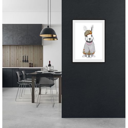 4049009930952 - Bild QUEENCE Leevi Bilder Gr B H 40 cm x 50 cm Wandbild Hase Hochformat 1 St bunt Kunstdrucke Bilder 4049009930952 - Bild QUEENCE Leevi Bilder Gr B H 40 cm x 50 cm Wandbild Hase Hochformat 1 St bunt Kunstdrucke Bilder