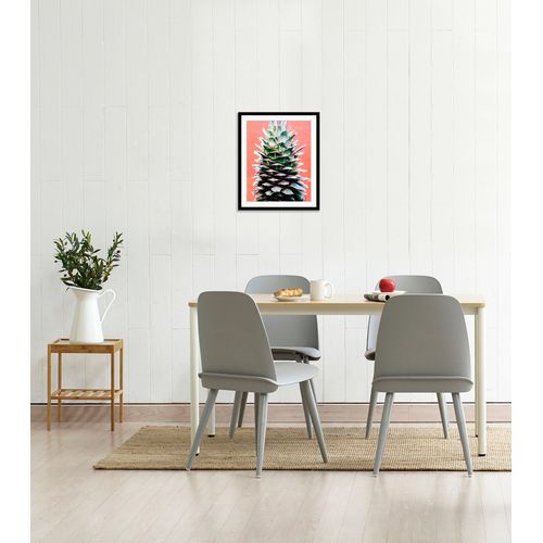 4049009921899 - Bild QUEENCE Lassi Bilder Gr B H 50 cm x 70 cm Wandbild Hochformat 1 St grün Bild Kunstdruck Bilder mit Rahmen