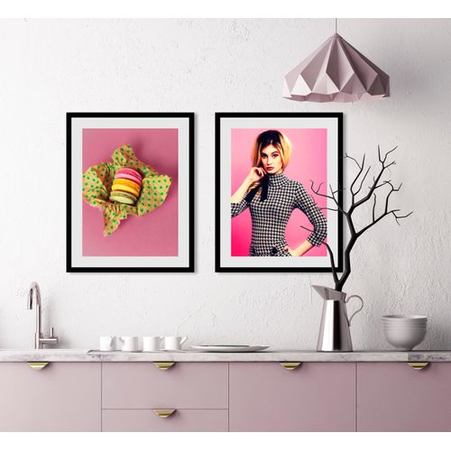 4049009839989 - Bild »Macarons« Essen-Lebensmittel-Kunst-Art-Süssigkeiten-Süssspeisen (1 St) HD Premium Poster-Druck inkl Holzrahmen 4049009839989 - Bild »Macarons« Essen-Lebensmittel-Kunst-Art-Süssigkeiten-Süssspeisen (1 St) HD Premium Poster-Druck inkl Holzrahmen
