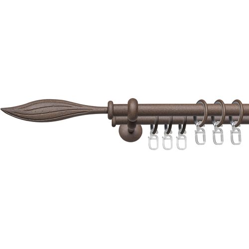 4016318403132 - Liedeco Gardinenstange »Esp Blatt« 2 läufig-läufig Fixmass