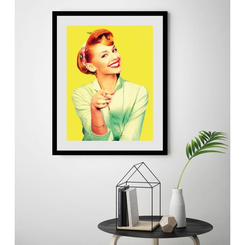 4049009826729 - Bild »You can do it!« Frau-Bilder von Frauen-Art-Kunst-Fashion-Mode-Magazincover (1 St) HD Premium Poster-Druck inkl Holzrahmen 4049009826729 - Bild »You can do it!« Frau-Bilder von Frauen-Art-Kunst-Fashion-Mode-Magazincover (1 St) HD Premium Poster-Druck inkl Holzrahmen