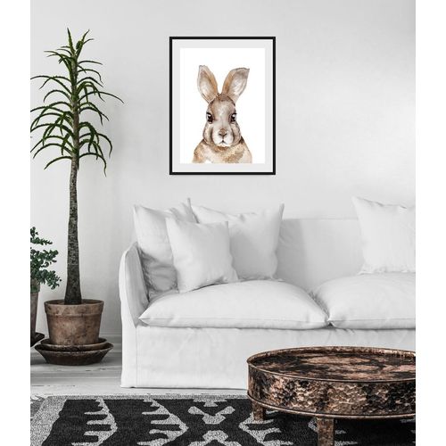 4049009930600 - Bild QUEENCE Lova Bilder Gr B H 40 cm x 50 cm Wandbild Hase Hochformat 1 St braun Kunstdrucke Bilder 4049009930600 - Bild QUEENCE Lova Bilder Gr B H 40 cm x 50 cm Wandbild Hase Hochformat 1 St braun Kunstdrucke Bilder
