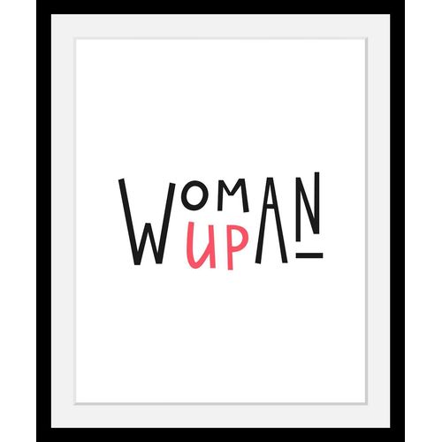 4049009355472 - Bild »Woman« Schwarz-Weiss-Schriftzug-Motivationsbilder-Fashion-Frau HD Premium Poster-Druck inkl Holzrahmen 4049009355472 - Bild »Woman« Schwarz-Weiss-Schriftzug-Motivationsbilder-Fashion-Frau HD Premium Poster-Druck inkl Holzrahmen