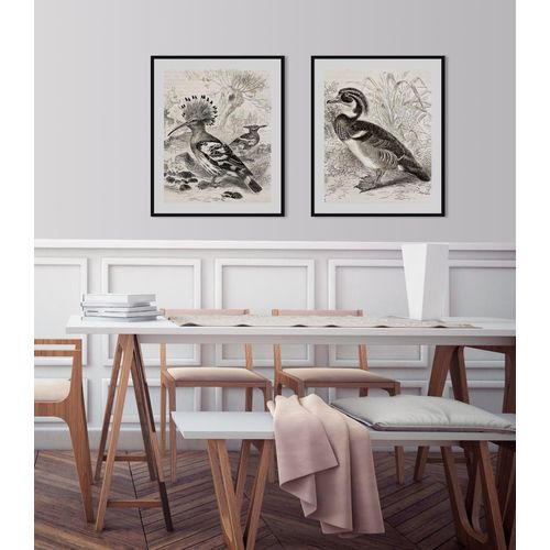 4049009843795 - Bild QUEENCE Donald Bilder Gr B H 40 cm x 50 cm Wandbild Hochformat 1 St grau Bild Kunstdruck Bilder mit Rahmen 4049009843795 - Bild QUEENCE Donald Bilder Gr B H 40 cm x 50 cm Wandbild Hochformat 1 St grau Bild Kunstdruck Bilder mit Rahmen