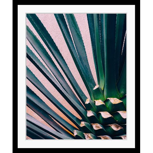4049009895046 - Bild QUEENCE Kim Bilder Gr B H 30 cm x 40 cm Wandbild Blätter Hochformat grün Kunstdrucke Blätter gerahmt