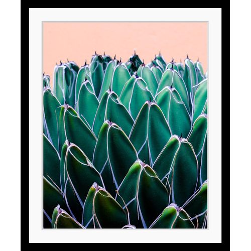 4049009895039 - Bild QUEENCE Ruby Bilder Gr B H 50 cm x 60 cm Wandbild Blätter Hochformat grün Kunstdrucke gerahmt Blätter