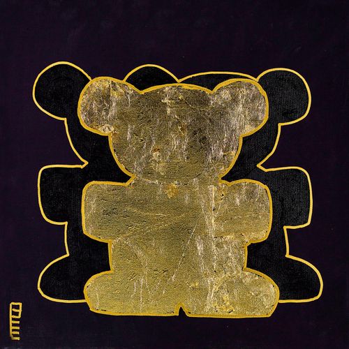 4049009924999 - Leinwandbild QUEENCE Bears III Bilder Gr B H 30 cm x 30 cm Bär quadratisch 1 St goldfarben Leinwandbilder Bilder 4049009924999 - Leinwandbild QUEENCE Bears III Bilder Gr B H 30 cm x 30 cm Bär quadratisch 1 St goldfarben Leinwandbilder Bilder