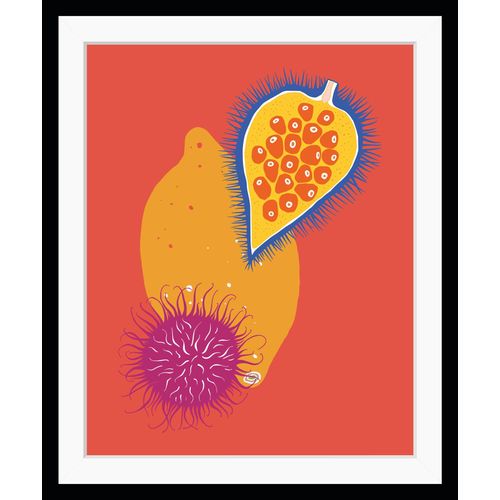 4049009921011 - Bild QUEENCE Daria Bilder Gr B H 40 cm x 50 cm Wandbild Obst Hochformat bunt (gelb coral) Kunstdrucke Obst gerahmt 4049009921011 - Bild QUEENCE Daria Bilder Gr B H 40 cm x 50 cm Wandbild Obst Hochformat bunt (gelb coral) Kunstdrucke Obst gerahmt
