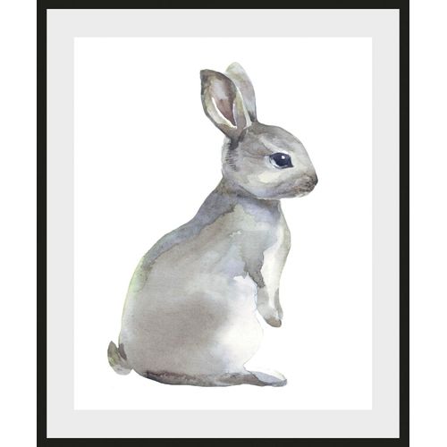 4049009930808 - Bild »Millie« Hase-Hasen-Schwarz-Weiss-Kunst-Haustiere (1 St) HD Premium Poster-Druck inkl Holzrahmen 4049009930808 - Bild »Millie« Hase-Hasen-Schwarz-Weiss-Kunst-Haustiere (1 St) HD Premium Poster-Druck inkl Holzrahmen