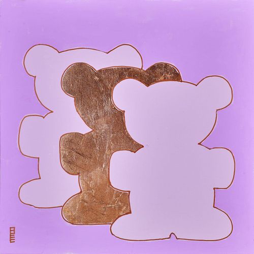 4049009925095 - Leinwandbild QUEENCE Bears VIII Bilder Gr B H 30 cm x 30 cm Bär quadratisch 1 St rosa Leinwandbilder Bilder 4049009925095 - Leinwandbild QUEENCE Bears VIII Bilder Gr B H 30 cm x 30 cm Bär quadratisch 1 St rosa Leinwandbilder Bilder