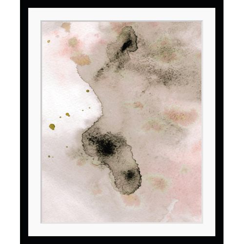 4049009848073 - Bild QUEENCE Sandra Bilder Gr B H 30 cm x 40 cm Wandbild Abstrakt Hochformat beige Kunstdrucke Abstrakt Muster gerahmt Marmor