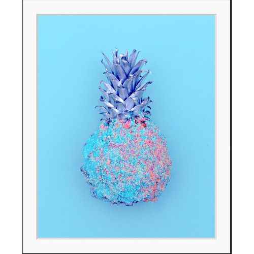 4049009921844 - Bild »Christian« Obst-Obst Bilder-Lebensmittel-Essen-Kunst-Figuren-Ananas (1 St) HD Premium Poster-Druck inkl Holzrahmen