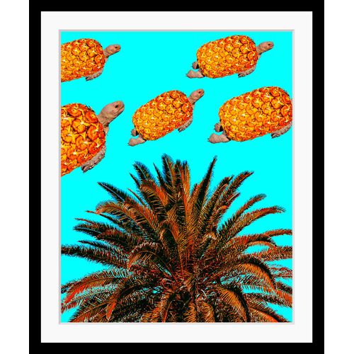 4049009895183 - Bild QUEENCE Carla Bilder Gr B H 30 cm x 40 cm Wandbild Schildkröten Hochformat bunt (gelb türkis) Kunstdrucke gerahmt Pflanze Blätter 4049009895183 - Bild QUEENCE Carla Bilder Gr B H 30 cm x 40 cm Wandbild Schildkröten Hochformat bunt (gelb türkis) Kunstdrucke gerahmt Pflanze Blätter