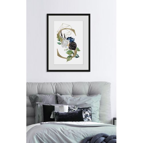 4049009837145 - Bild QUEENCE S Bilder Gr B H 30 cm x 40 cm Wandbild Hochformat 1 St goldfarben Bild Kunstdruck Bilder mit Rahmen 4049009837145 - Bild QUEENCE S Bilder Gr B H 30 cm x 40 cm Wandbild Hochformat 1 St goldfarben Bild Kunstdruck Bilder mit Rahmen