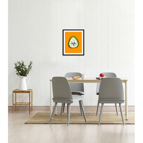 4049009922193 - Bild »Stefano« Obst-Obst Bilder-Lebensmittel-Essen-Kunst-Figuren (1 St) HD Premium Poster-Druck inkl Holzrahmen
