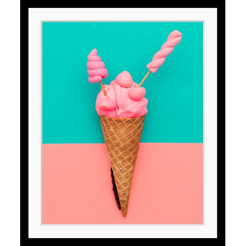 4049009894704 - Bild QUEENCE Olivia Bilder Gr B H 30 cm x 40 cm Wandbild Eis Hochformat blau (türkis rosa) Kunstdrucke gerahmt Eis 4049009894704 - Bild QUEENCE Olivia Bilder Gr B H 30 cm x 40 cm Wandbild Eis Hochformat blau (türkis rosa) Kunstdrucke gerahmt Eis