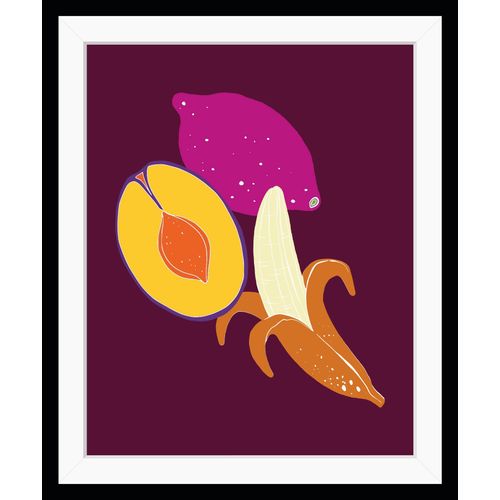 4049009921097 - Bild QUEENCE Bibi Bilder Gr B H 30 cm x 40 cm Wandbild Obst Hochformat lila (lila orange) Kunstdrucke Obst gerahmt 4049009921097 - Bild QUEENCE Bibi Bilder Gr B H 30 cm x 40 cm Wandbild Obst Hochformat lila (lila orange) Kunstdrucke Obst gerahmt