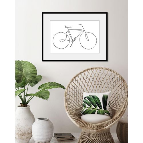 4049009840831 - Bild QUEENCE I want to ride my bicycle Bilder Gr B H 70 cm x 50 cm Wandbild Querformat 1 St weiß Bild Kunstdruck Bilder mit Rahmen 4049009840831 - Bild QUEENCE I want to ride my bicycle Bilder Gr B H 70 cm x 50 cm Wandbild Querformat 1 St weiß Bild Kunstdruck Bilder mit Rahmen