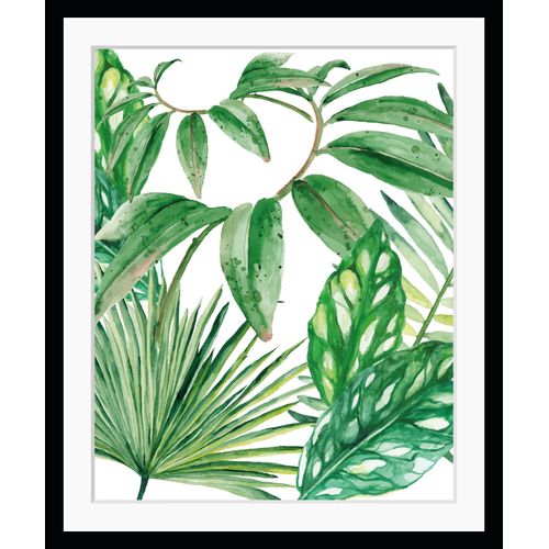 4049009862864 - Bild QUEENCE lelele Bilder Gr B H 30 cm x 40 cm Wandbild Blätter Hochformat grün Kunstdrucke Dschungel Blätter gerahmt Natur 4049009862864 - Bild QUEENCE lelele Bilder Gr B H 30 cm x 40 cm Wandbild Blätter Hochformat grün Kunstdrucke Dschungel Blätter gerahmt Natur