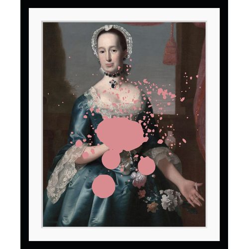 4049009890348 - Bild QUEENCE Clara Bilder Gr B H 30 cm x 40 cm Wandbild Frau Hochformat rosa (rosa blau) Kunstdrucke Farbklecks Mittelalter gerahmt Kleid Frau 4049009890348 - Bild QUEENCE Clara Bilder Gr B H 30 cm x 40 cm Wandbild Frau Hochformat rosa (rosa blau) Kunstdrucke Farbklecks Mittelalter gerahmt Kleid Frau