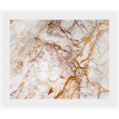 4049009919391 - Bild QUEENCE Christopher Bilder Gr B H 50 cm x 40 cm Wandbild Abstrakt Querformat 1 St goldfarben (weiß) Bild Acrylglasbilder Bilder