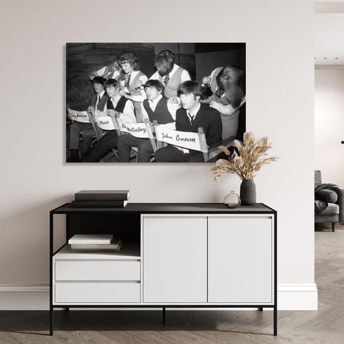 4067437106336 - Acrylglasbild QUEENCE The Beatles Bilder Gr B H T 60 cm x 40 cm x 04 cm Schwarz-Weiß-Mann-Stars Querformat grau Acrylglasbilder Fine Art-Print in Galeriequalität 4067437106336 - Acrylglasbild QUEENCE The Beatles Bilder Gr B H T 60 cm x 40 cm x 04 cm Schwarz-Weiß-Mann-Stars Querformat grau Acrylglasbilder Fine Art-Print in Galeriequalität