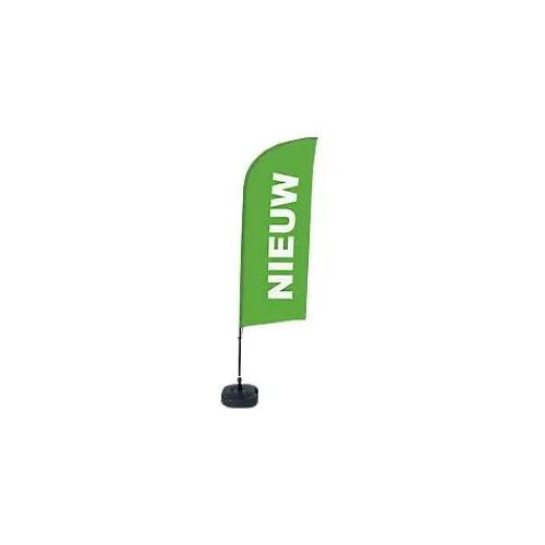 8596052143540 - SHOWDOWN Strandflagge Nieuw Windform Grün 330 x 89 cm Einzel Aluminium 8596052143540 - SHOWDOWN Strandflagge Nieuw Windform Grün 330 x 89 cm Einzel Aluminium