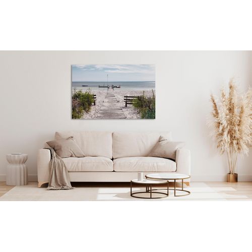 4047809883799 - Acrylglasbild QUEENCE Erlos Bilder Gr B H 120 cm x 80 cm Acrylglasbild Strand Querformat 1 St weiß Acrylglasbilder 4047809883799 - Acrylglasbild QUEENCE Erlos Bilder Gr B H 120 cm x 80 cm Acrylglasbild Strand Querformat 1 St weiß Acrylglasbilder