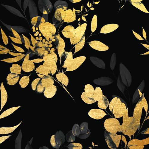 4067437736588 - Acrylglasbild Eukalyptus - Acrylbilder mit Blattgold veredelt Bilder Gr B H 90 cm x 90 cm Acrylglasbild mit Blattgold 1 St goldfarben (gold) Acrylglasbilder Goldveredelung Handgearbeitet Gerahmt Edel