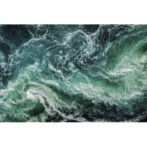 4067437732511 - Leinwandbild QUEENCE Aqua Bilder Gr B H 90 cm x 60 cm rechteckig Meer-Meer Bilder Querformat 1 St grün Leinwandbilder Akustikbild mit sehr guten Schallabsorptions-Eigenschaften