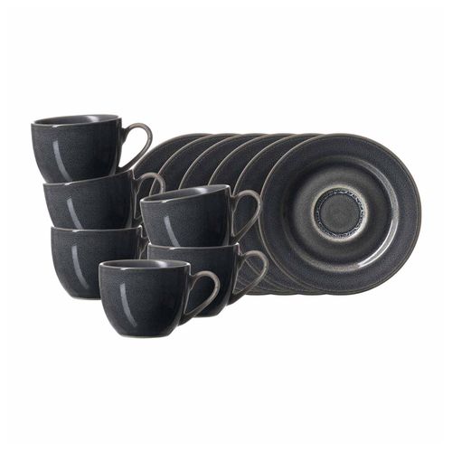 4262487296291 - Espressotassen mit Untertassen Toledo 90 ml 6er Set 4262487296291 - Espressotassen mit Untertassen Toledo 90 ml 6er Set