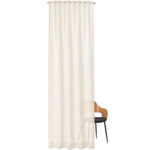 4005414489065 - Vorhang SCHÖNER WOHNEN-KOLLEKTION Breeze Gardinen Gr 250 cm verdeckte Schlaufen 125 cm weiß (white) Verdeckte Schlaufen